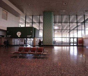 Foto interna dell'aeroporto di Malpensa