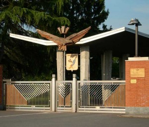 Foto ingresso base militare Cameri